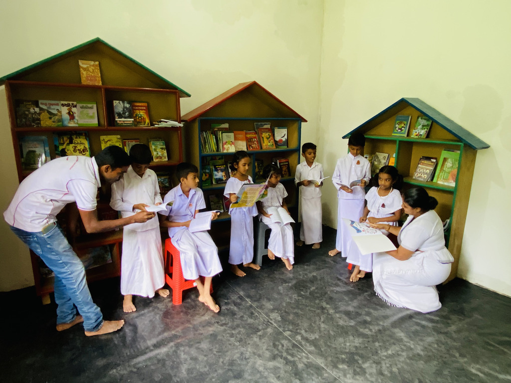 CUP Sets Up 45th Little Library, Promoting Literacy in Ambepussa