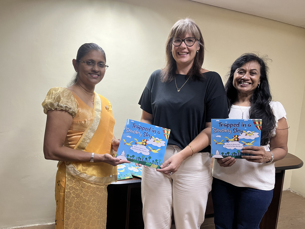 Empowering Young Minds: Professor Neluka Silva's Storybook Donation for World Children’s Day